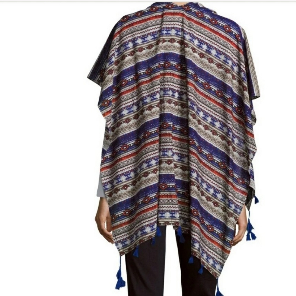 Anthropologie Lulla Kimono Tassel Scarf Duo - Picture 3 of 6